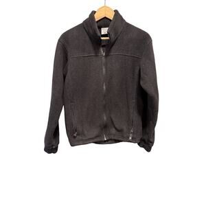 Columbia Womens Black Fleece Jacket Size M 100% Polyester